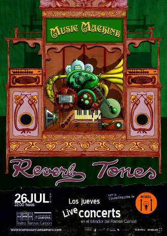 Reverb Tones concierto en el Mirador