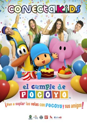 Conjunto de cumpleaños de Pocoyó y sus amigos