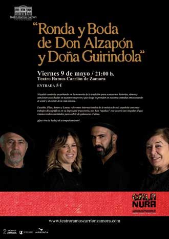 Ronda y boda de Don Alzapón y Doña Guirindola